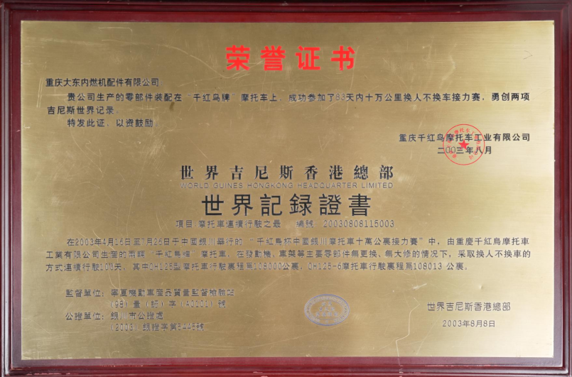 吉尼斯世界紀(jì)錄