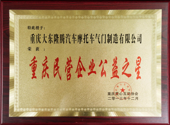 民營(yíng)企業(yè)公益之星